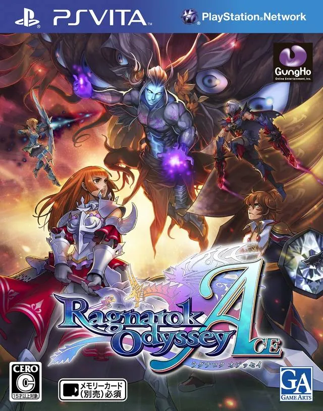 Portada nipona de Ragnarok Odyssey Ace