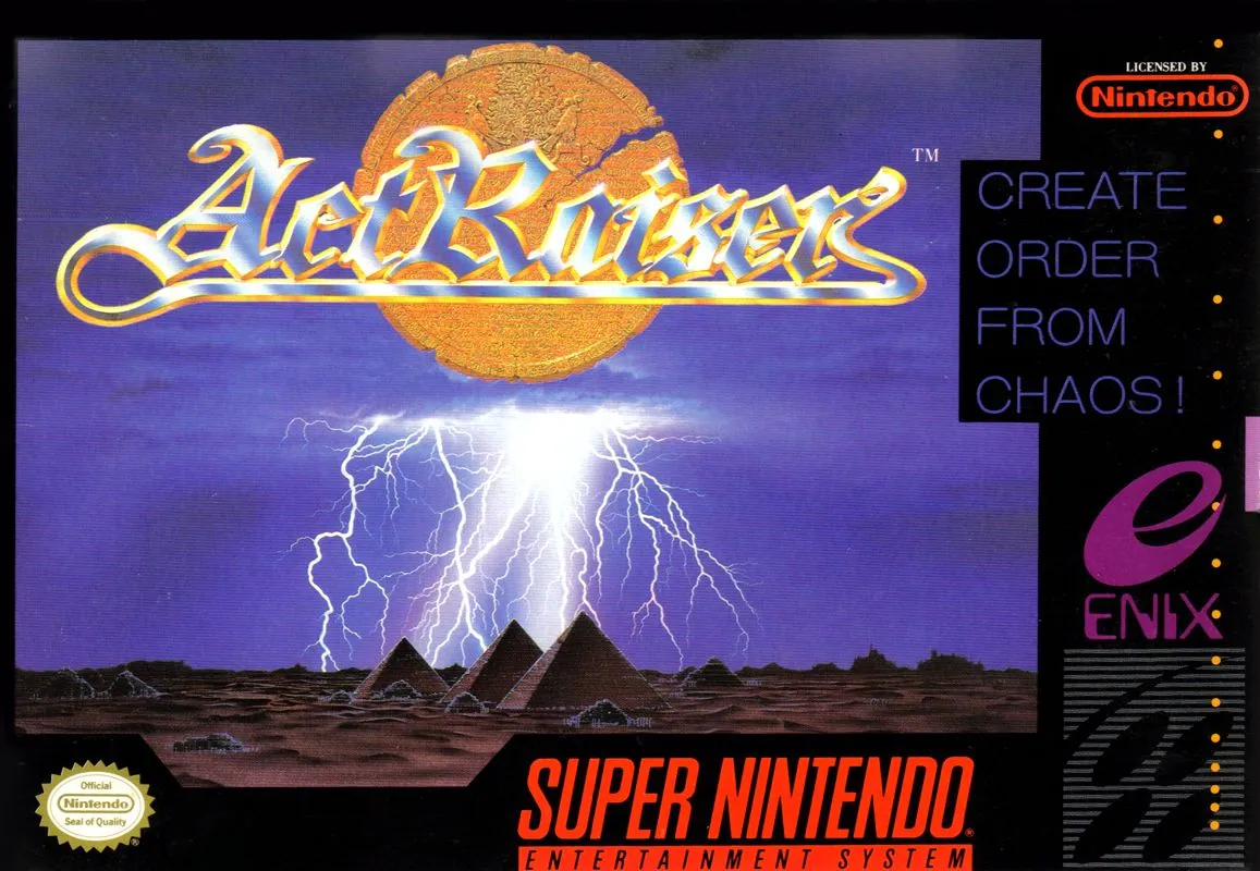 Portada americana de ActRaiser