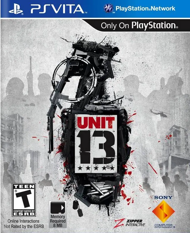 Portada americana de Unit 13