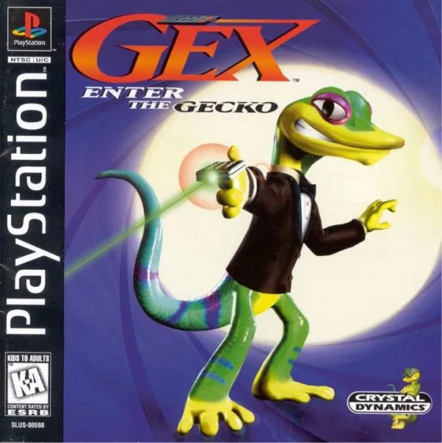 Versión para PS1 de Gex: Enter the Gecko