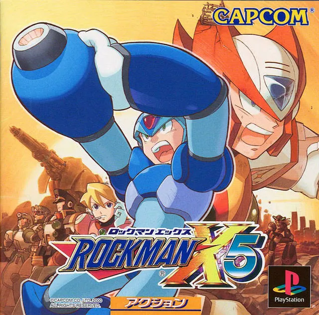 Portada americana de Mega Man X5