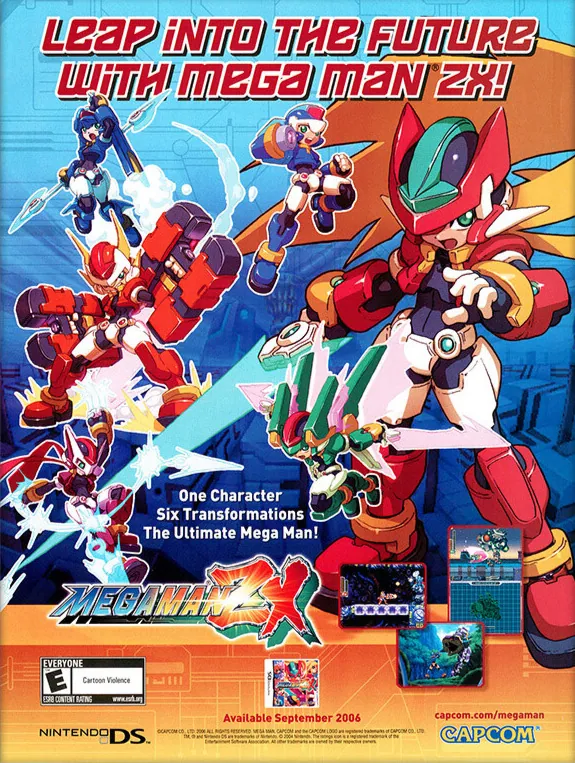 Anuncio de revista gringa del Mega Metroidvania