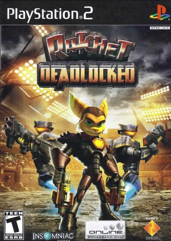 Portada americana de Ratchet: Deadlocked