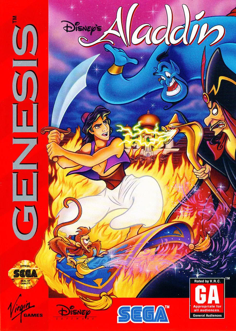 Versión de SEGA Genesis de Disney's Aladdin