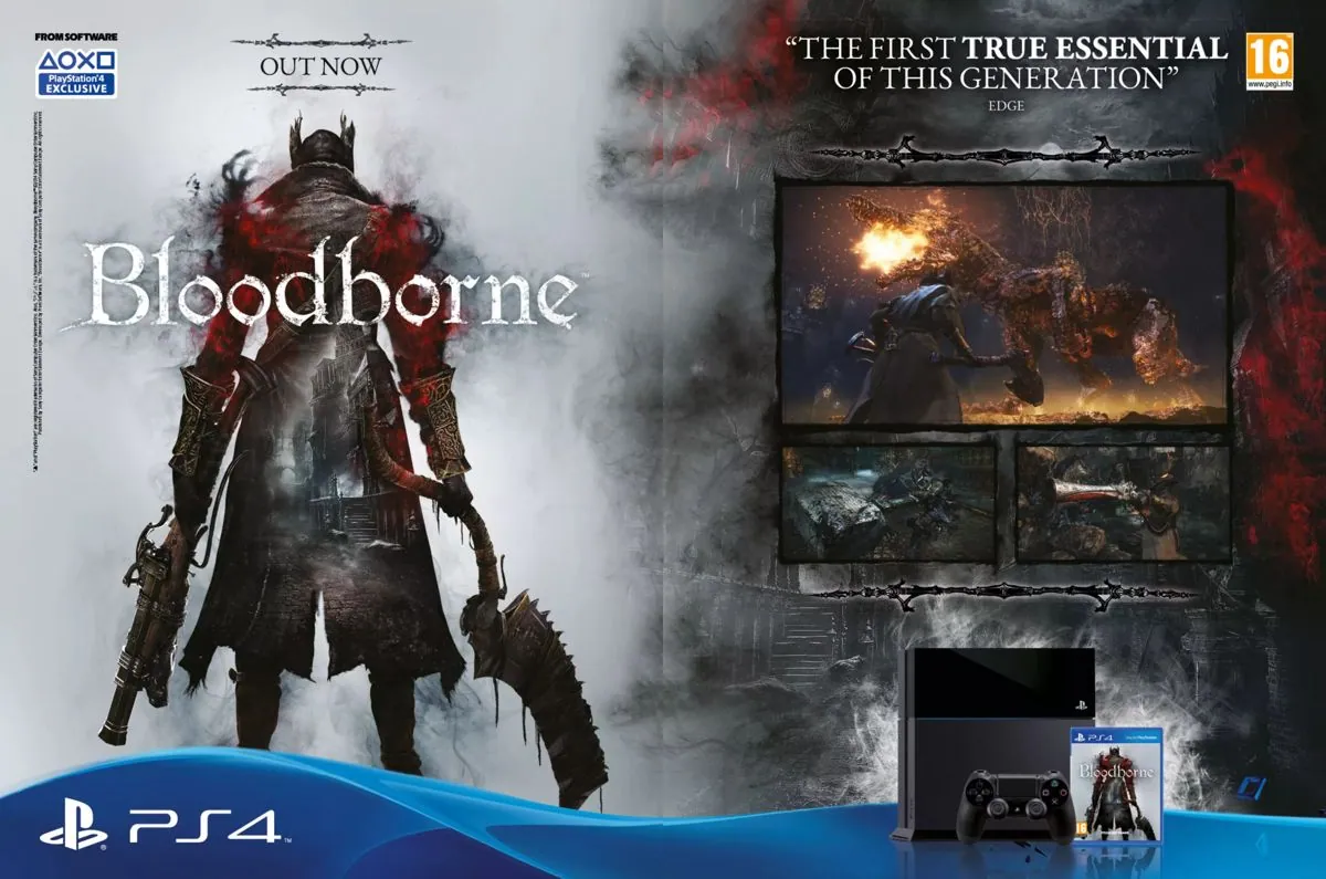 Anuncio británico de Bloodborne