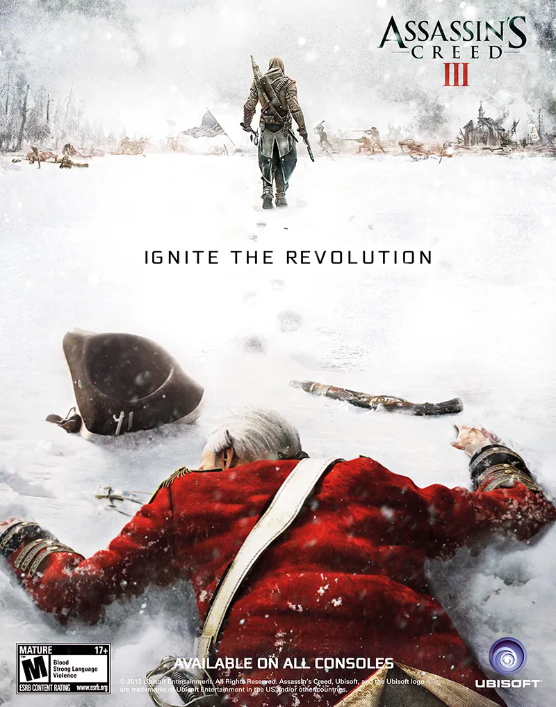 Anuncio gringo de Assassin’s Creed III