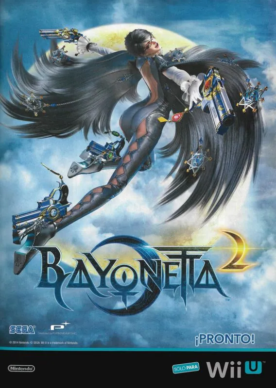 Anuncio de la revista Club Nintendo de Bayonetta 2