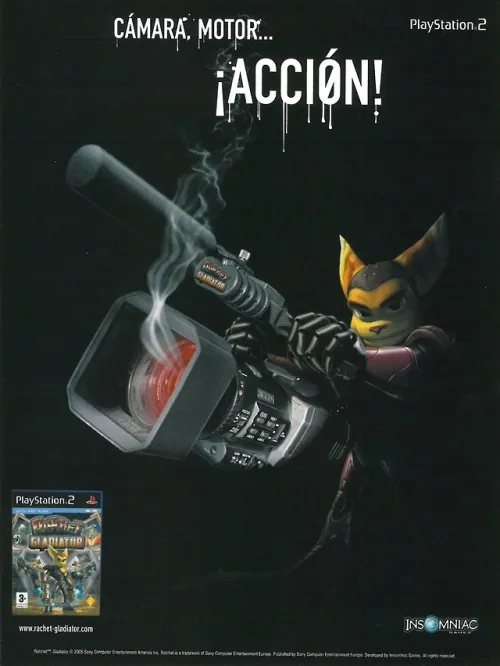 Anuncio español de Ratchet: Deadlocked