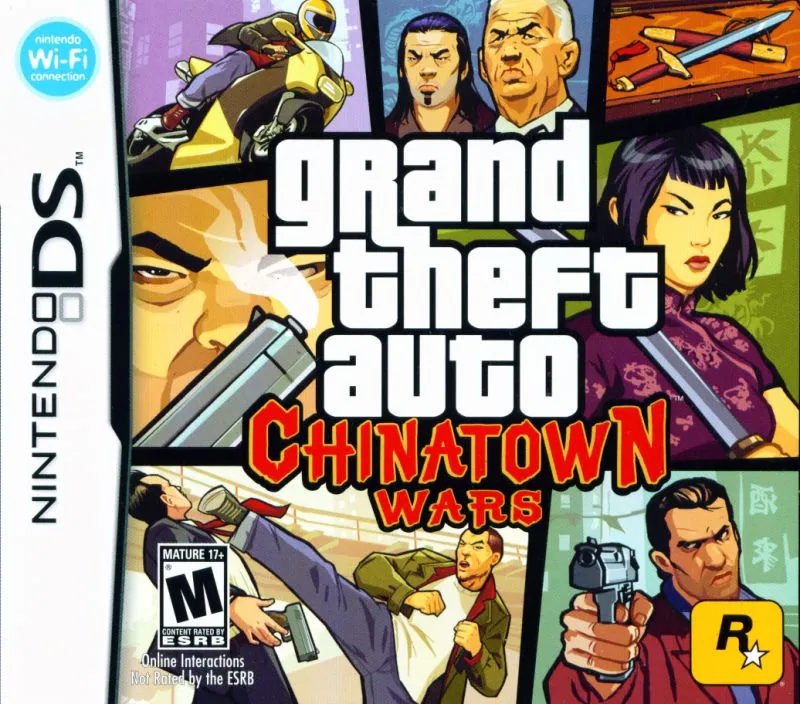 Versión para NDS de Grand Theft Auto: Chinatown Wars
