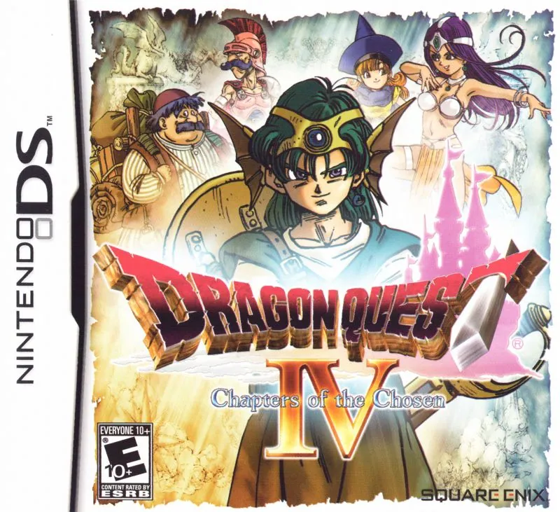 Portada americana de Dragon Quest IV
