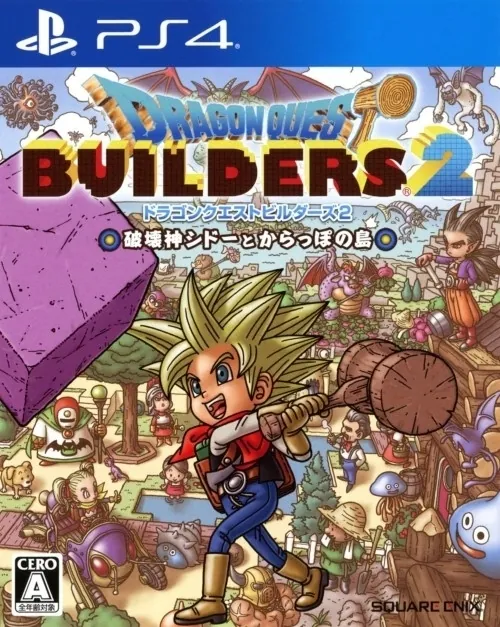 Edición nipona de Dragon Quest Builders 2 para PS4