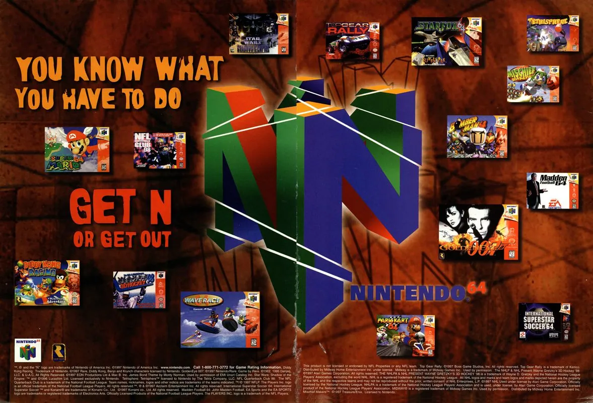 Anuncio de revista gringa del gran GoldenEye