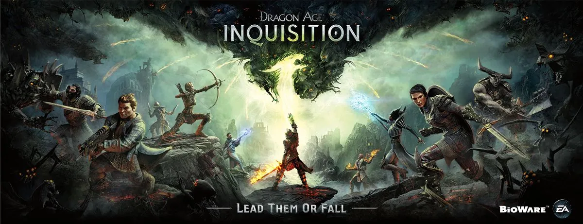 Banner promocional de Dragon Age Inquisition