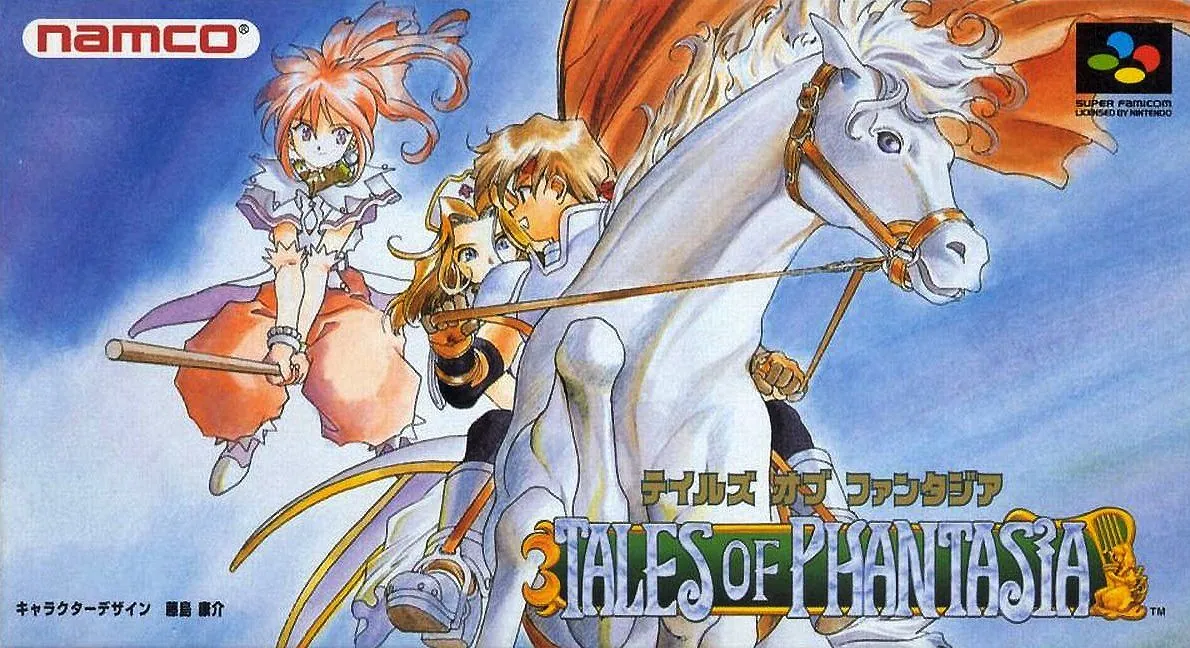 Portada nipona para Super Famicom de Tales of Phantasia