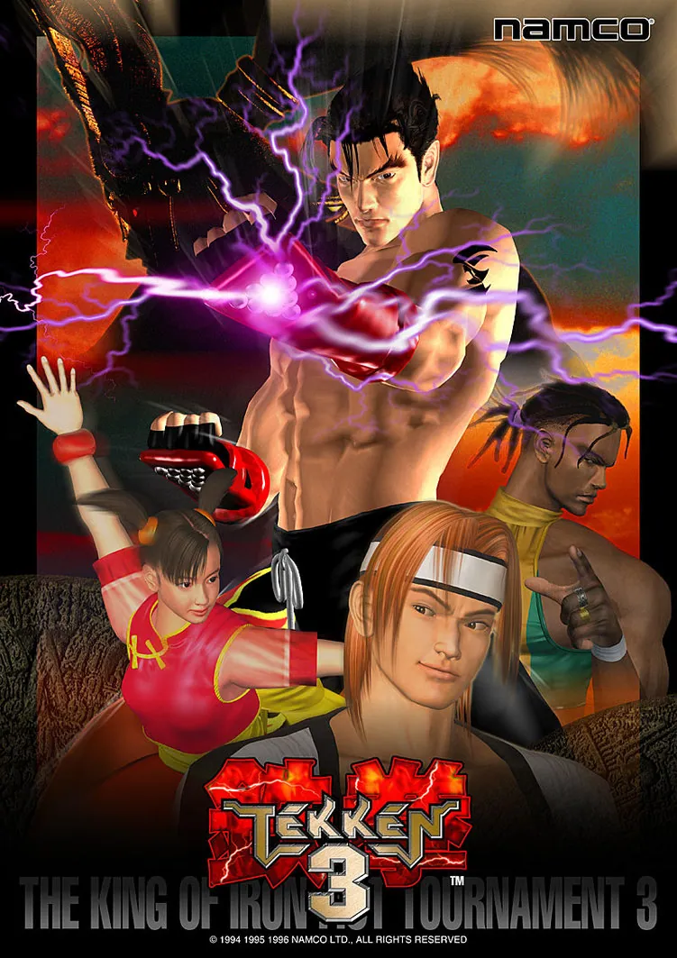 Parte de la publicidad de Tekken 3