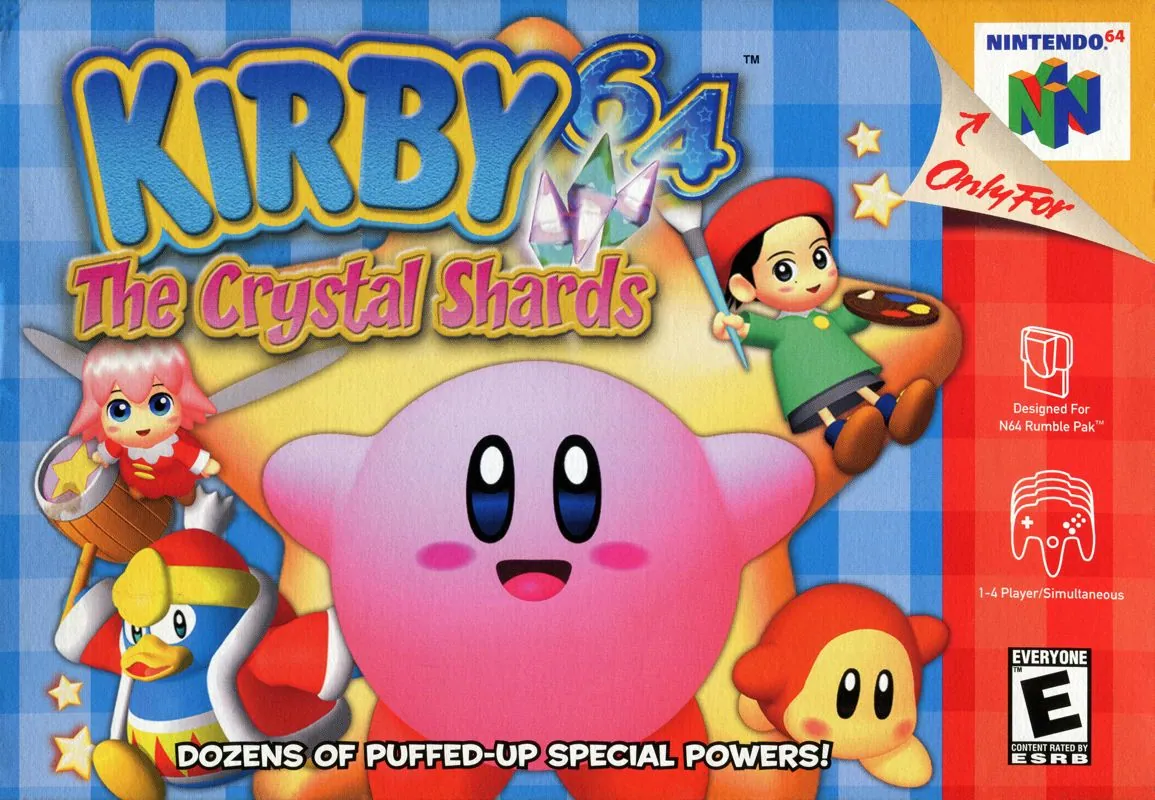 Portada americana del 1er Kirby 2.5D