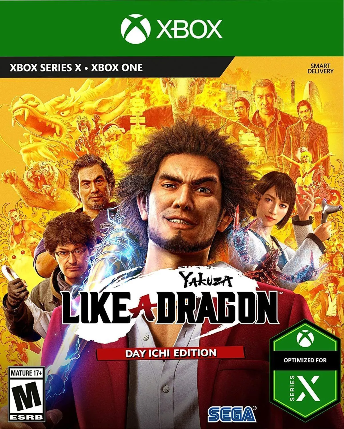 Versión de Yakuza: Like a Dragon para Xbox One