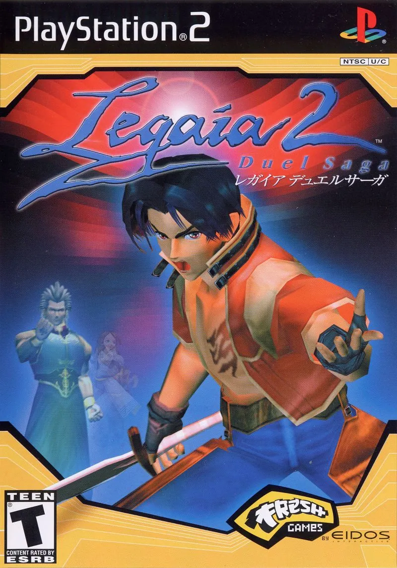 Portada americana de Legaia 2