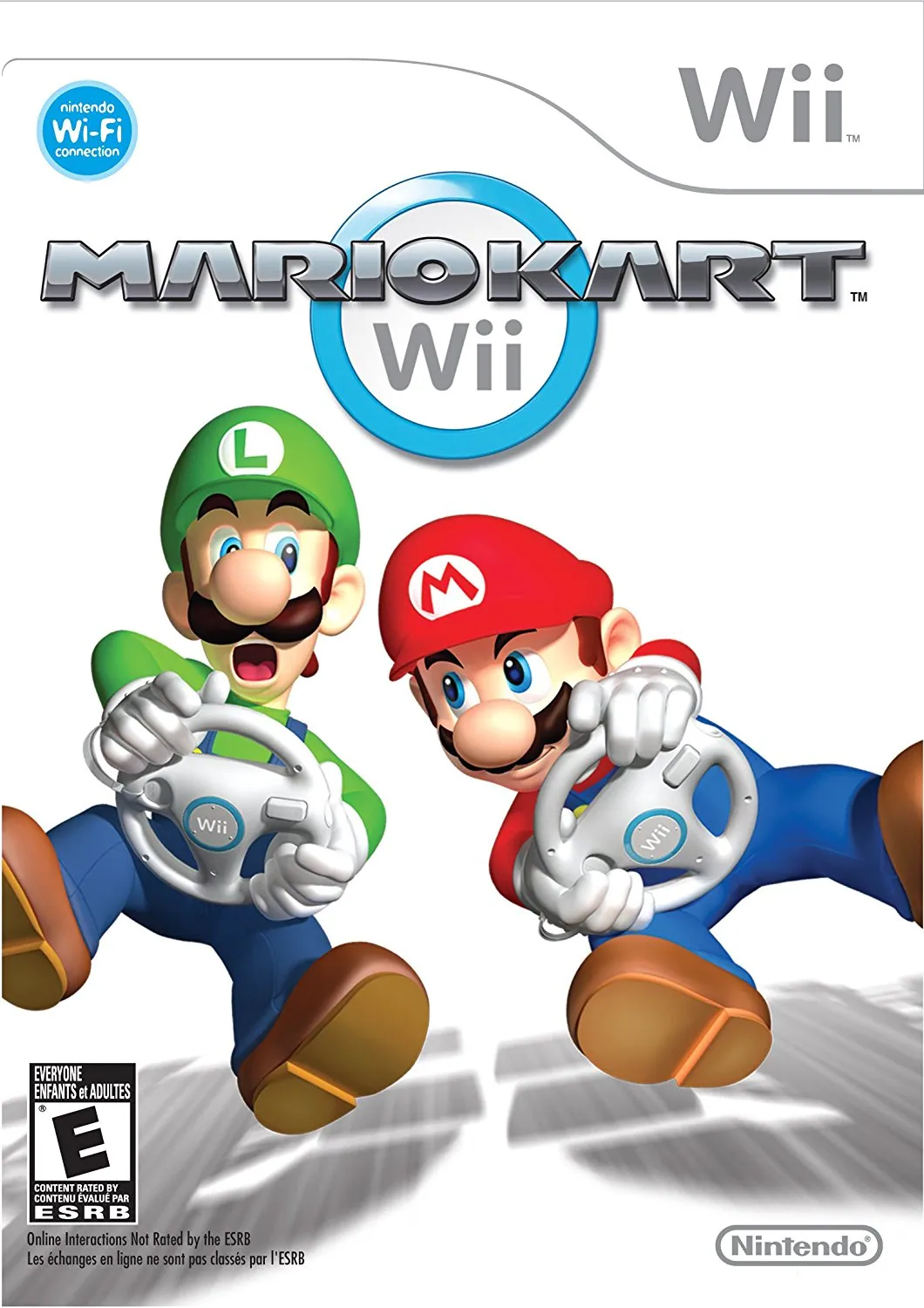 Portada americana de Mario Kart Wii