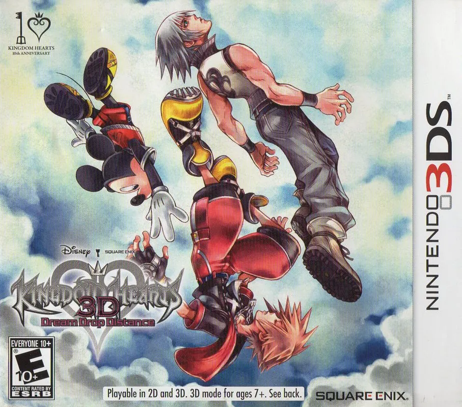 Portada americana del KH para 3DS