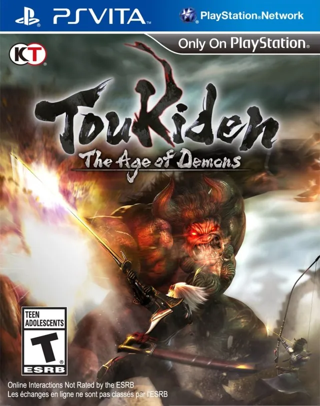 Portada americana de Toukiden: The Age of Demons para PS Vita
