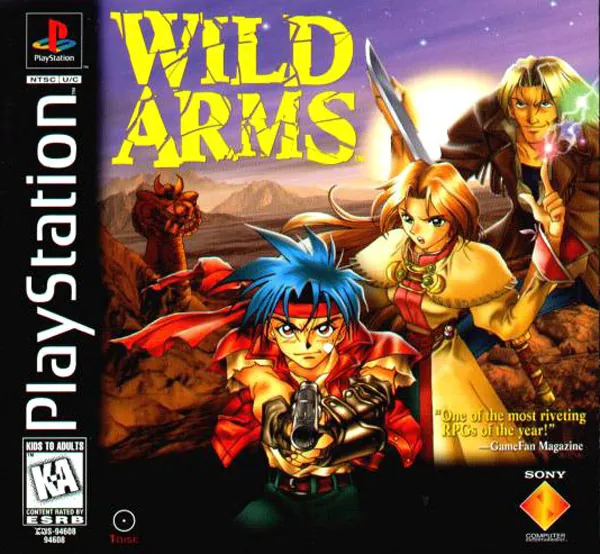 Portada americana del primer Wild Arms