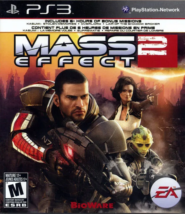 Versión para PS3 de Mass Effect 2