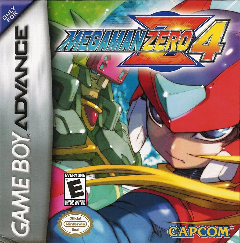 Portada original de Mega Man Zero 4 para GBA