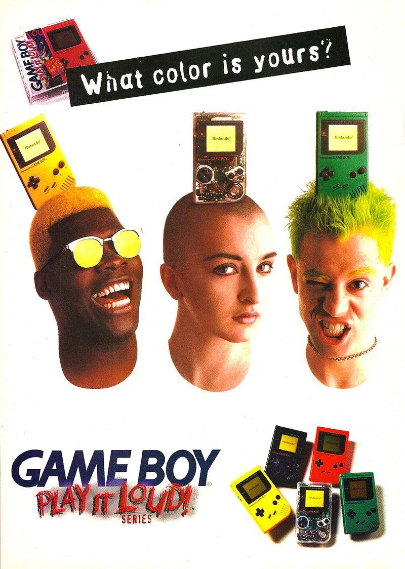 Poster de Play it Loud!, con diferentes colores
