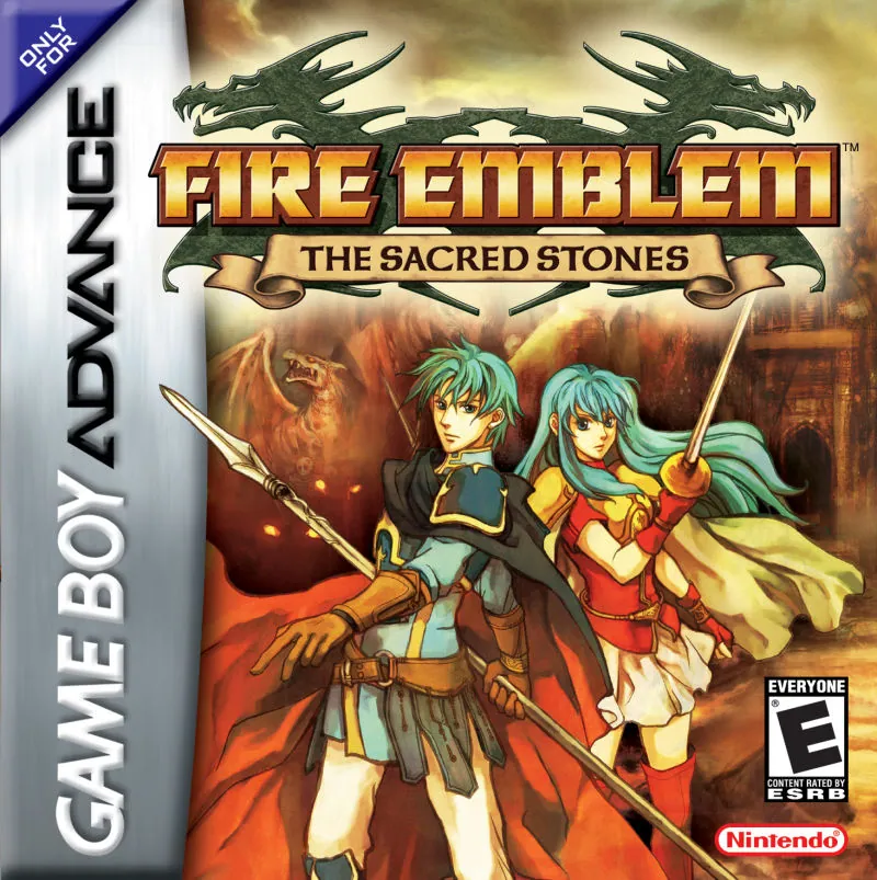 Portada americana del último Fire Emblem de GBA