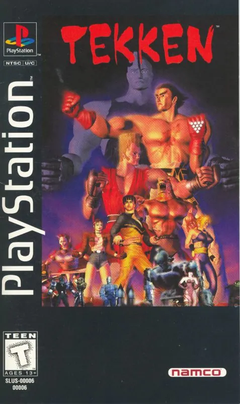 Versión americana de Tekken para PS1