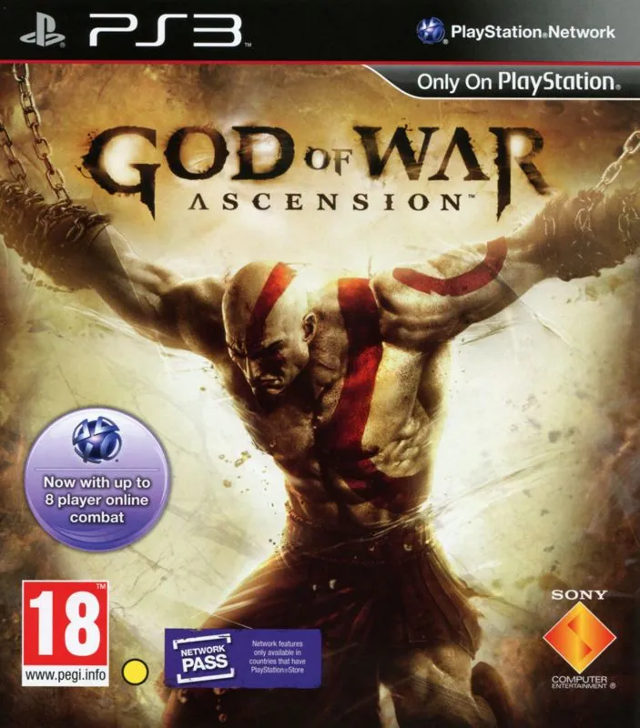 Portada británica de God of War: Ascension