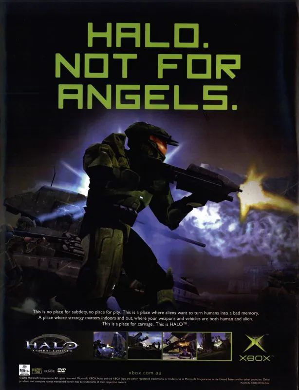Anuncio australiano de Halo: Combat Evolved