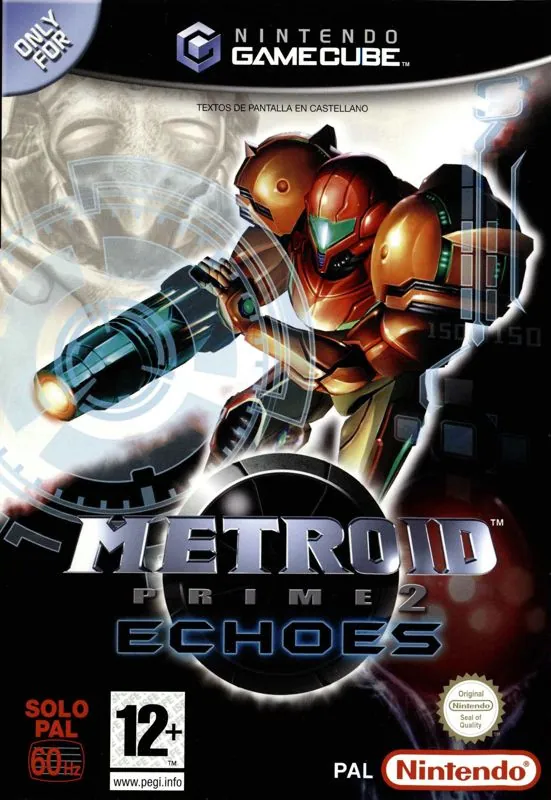 Portada española de Metroid Prime 2: Echoes