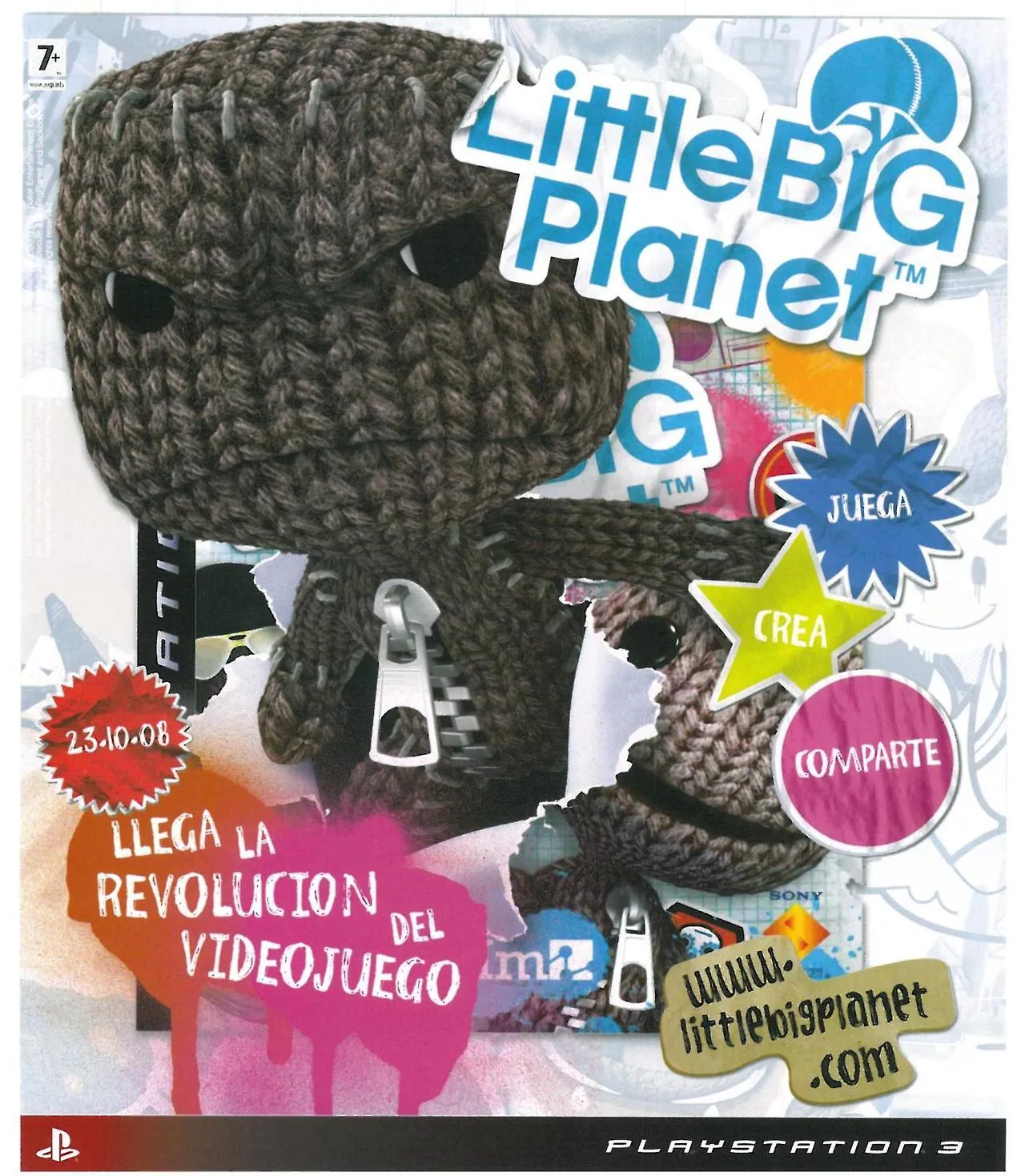 Anuncio español de LittleBigPlanet