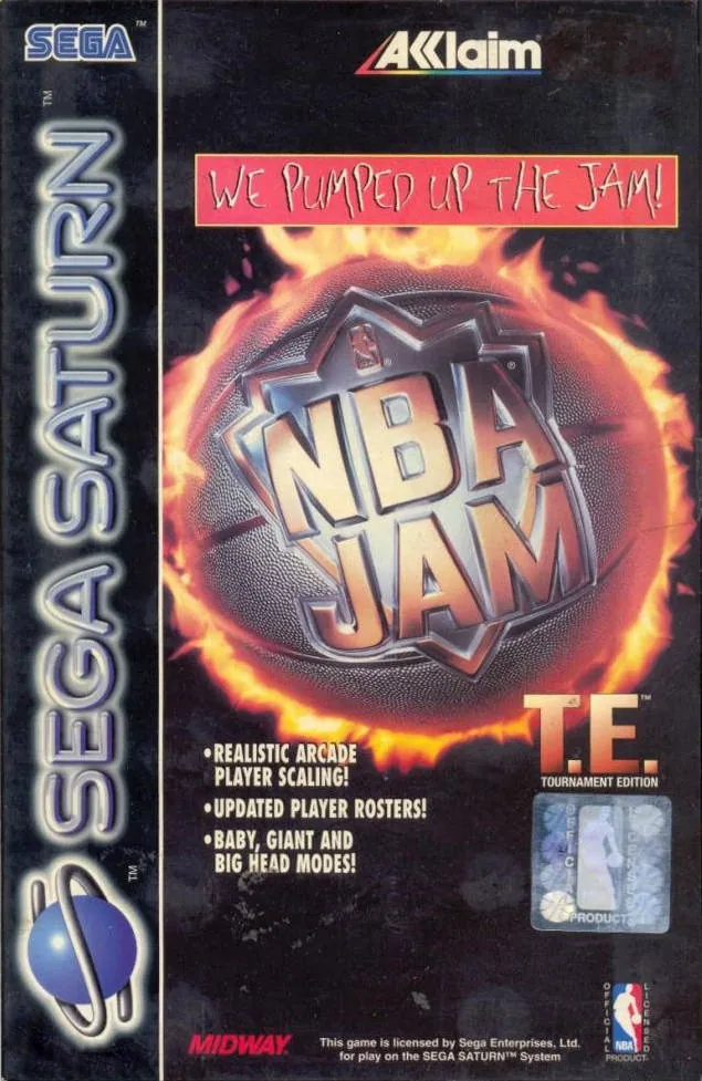 Versión para SEGA Saturn de NBA Jam: Tournament Edition