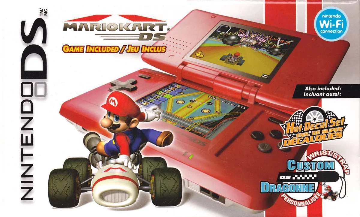 Bundle de Mario Kart DS con Nintendo DS edición especial