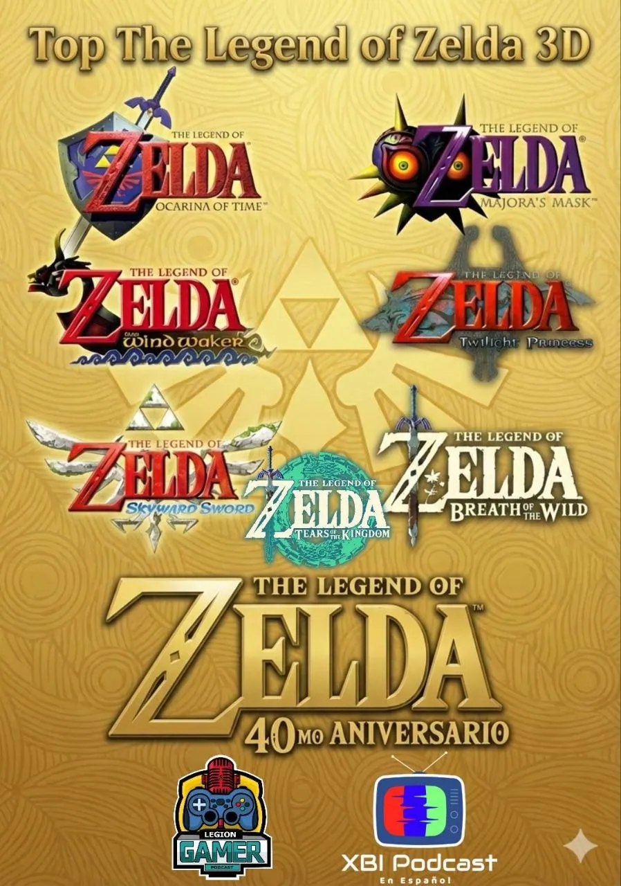 Podcast #224: Sony y Ninty Directs - Top de The Legend of Zelda 3D
