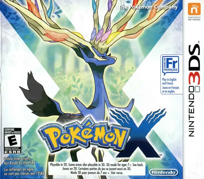 Portada americana de Pokémon Y
