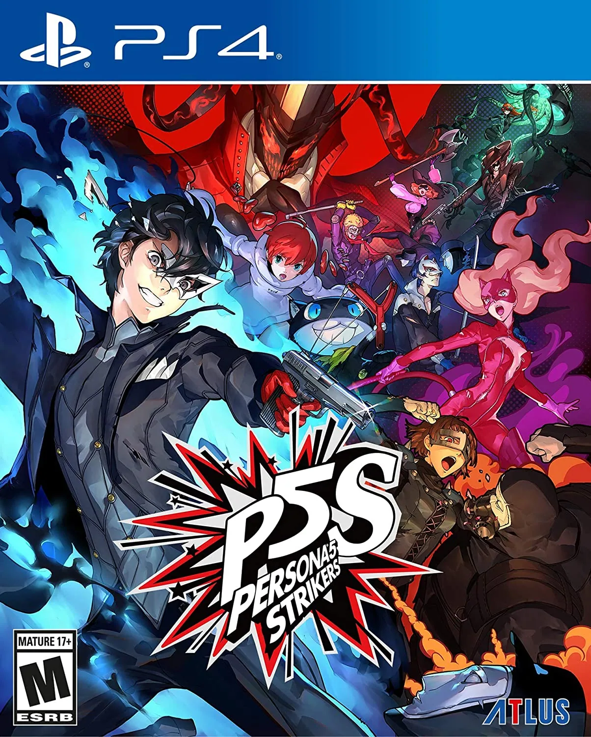 Portada americana de Persona 5 Strikers en PS4