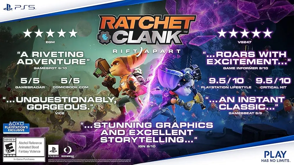 Ratchet & Clank: Rift Apart fue muy bien recibido por los críticos
