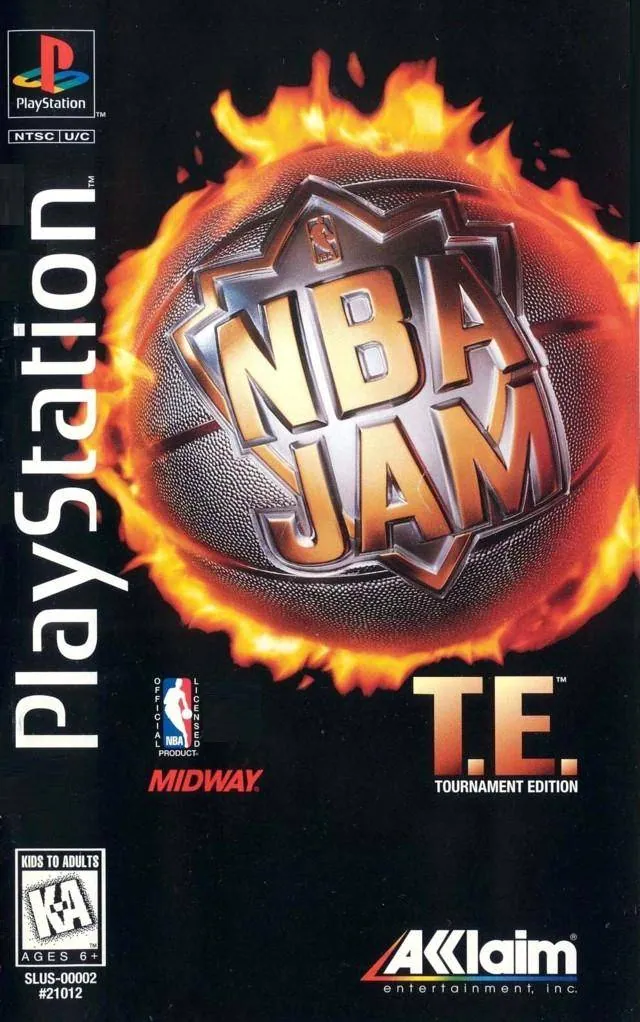 Versión para PS1 de NBA Jam: Tournament Edition