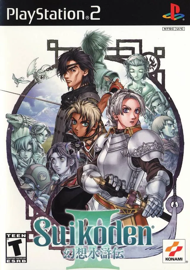 Portada americana de Suikoden III