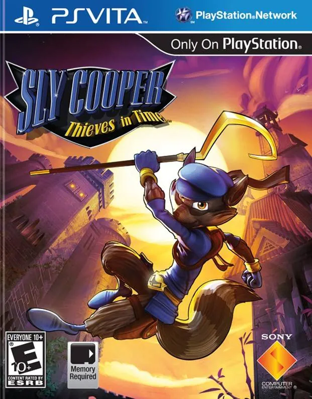 Versión para PS Vita de Sly Cooper: Thieves in Time