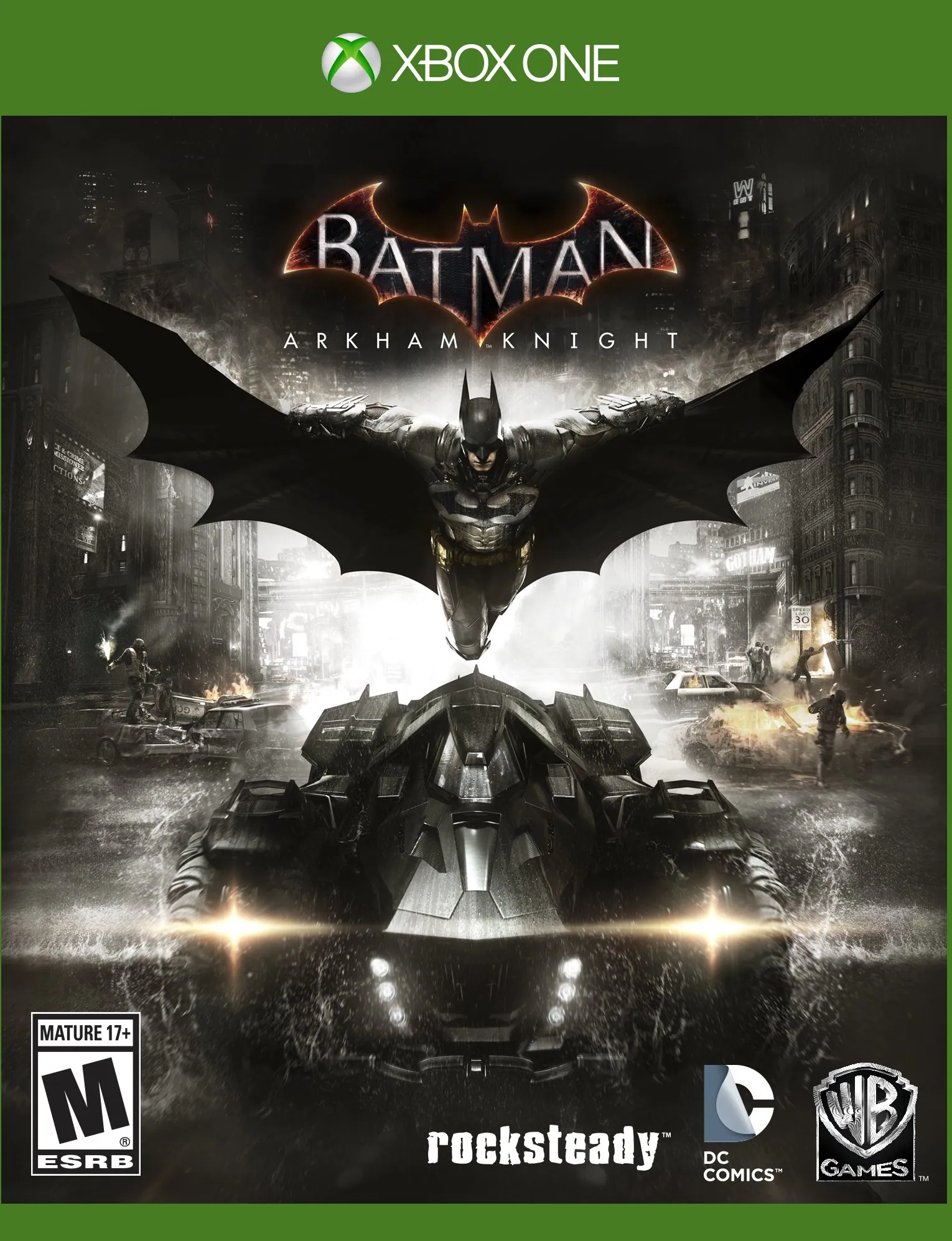 Portada americana de Batitanque para XB1
