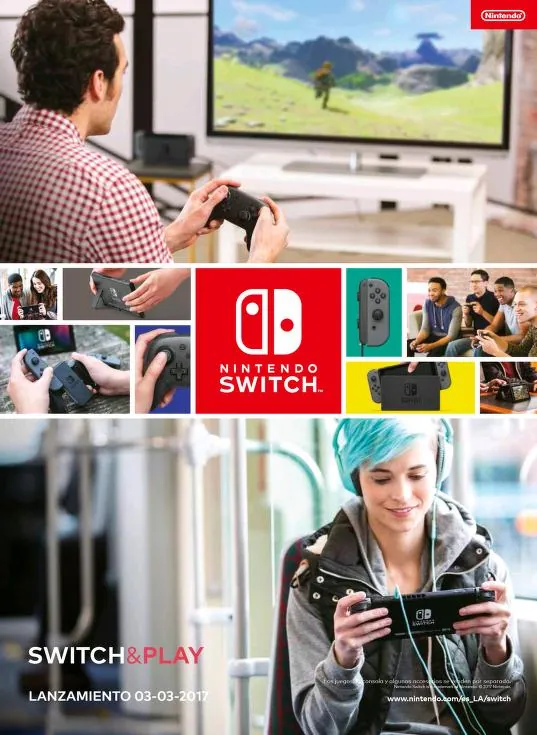 Anuncio de Club Nintendo de Nintendo Switch