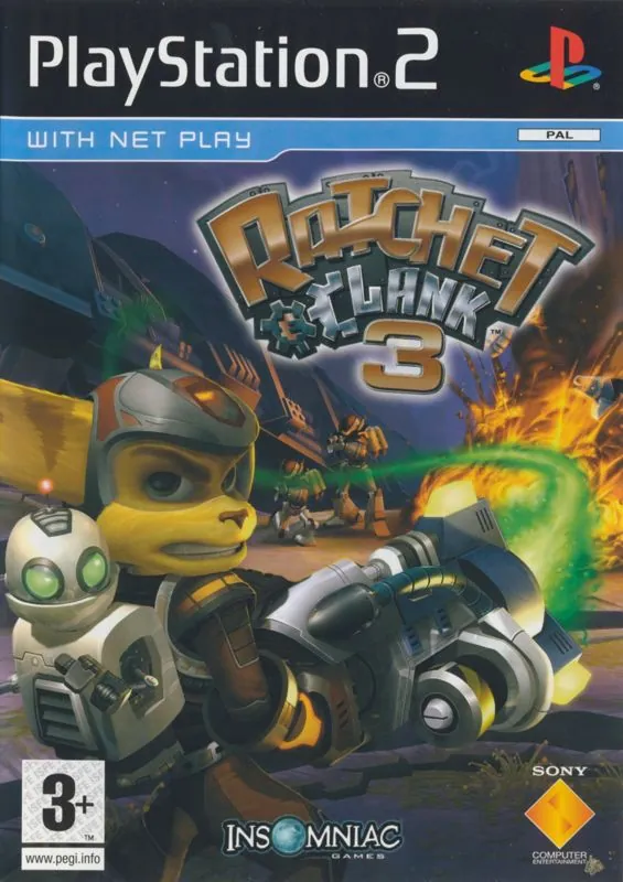 Portada europerra de Ratchet & Clank: Up Your Arsenal