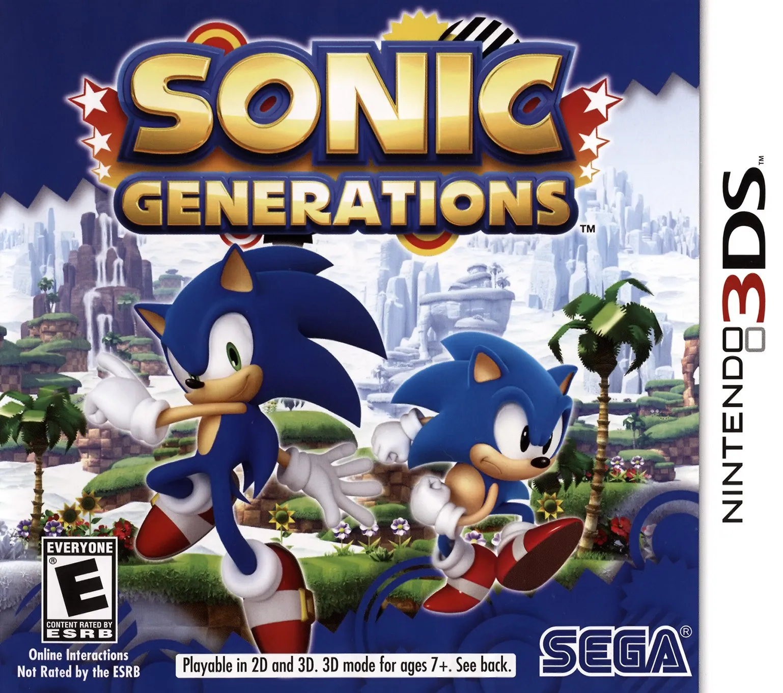 Hasta para 3DS salió Sonic Generations