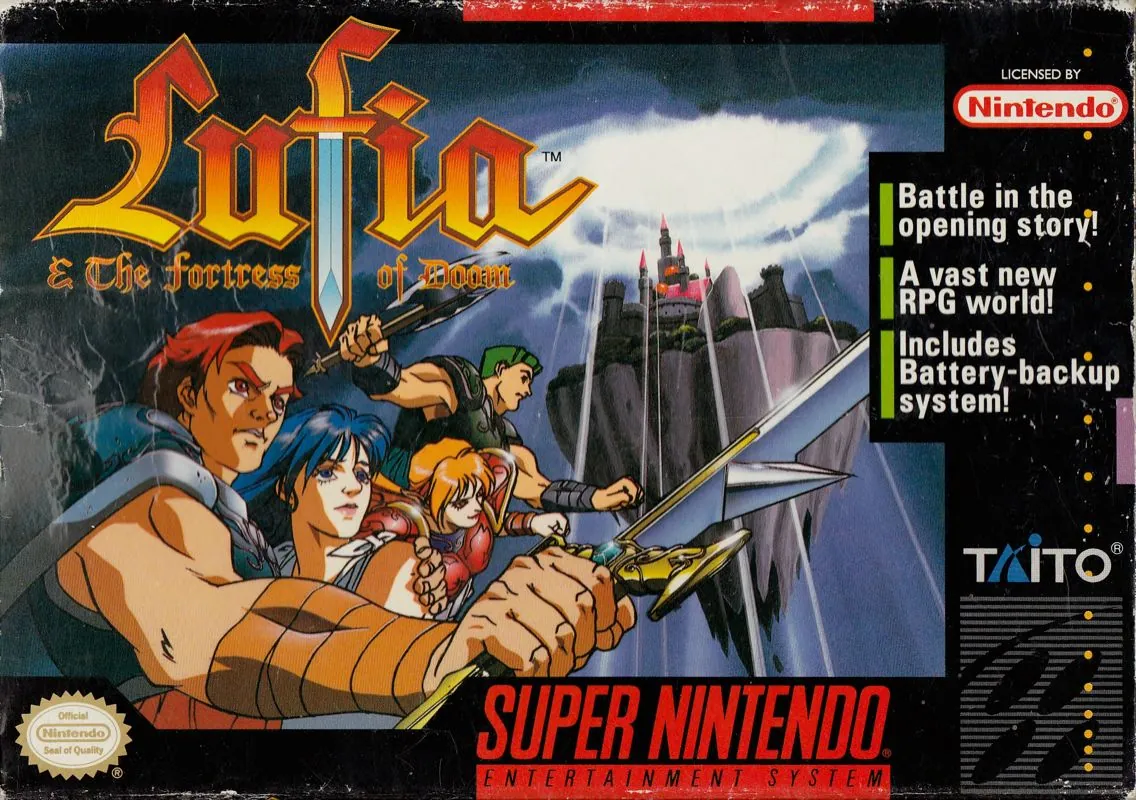 Portada americana de Lufia