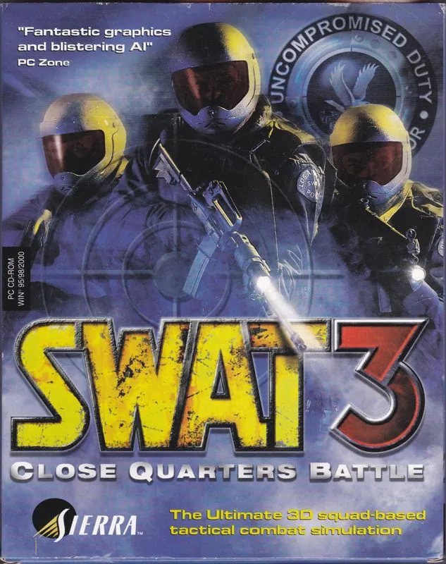Portada europerra de SWAT 3: Close Quarters Battle